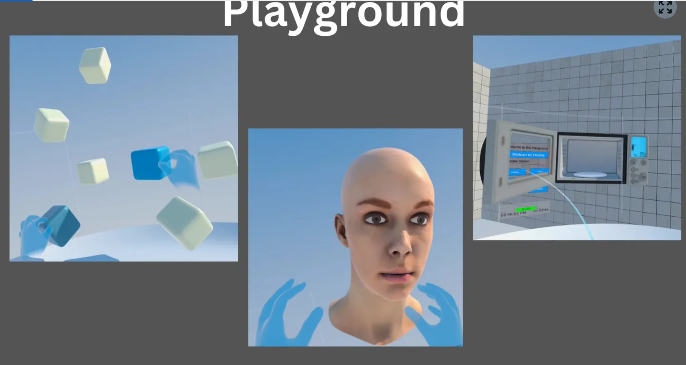 VR Playground environment
